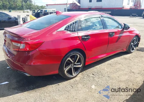 2019 Honda Accord Sport из США, поврежденный, VIN 1HGCV1F3XKA131361